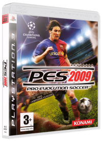 Pro Evolution Soccer 2009 Playstation 3 US box art